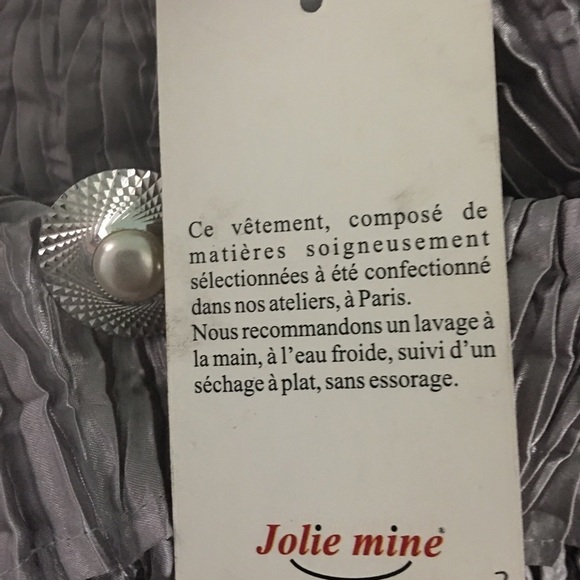 COCKTAIL DRESS PARIS JOLIE MINE PARIS MADE IN FRANCE NEW WITH TAG - Picture 8 of 10